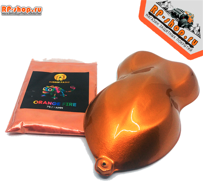 КОЛЕР ПОРОШКОВЫЙ ПЕРЛАМУТРОВЫЙ "ОРАНДЖ ФАЕР" ORANGE FIRE - фото 4982