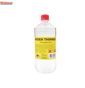 Разбавитель RIDER THINNER для полиуретановых покрытий, грунтов, краски СКОРПИОН, БРОНЕКОР, ТИТАН, МОЛОТ, РАПТОР, АРМАТА 1668