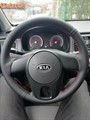 Оплетка на руль включая спицы для Kia Rio II 2009-2011 г.в. можно выбрать цвет нити - фото 5582